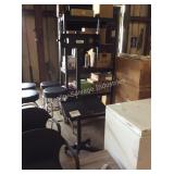 1 LOT ROLLING TV CART