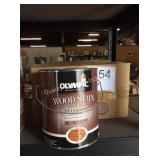 1 CTN OLYMPIC WOOD STAIN