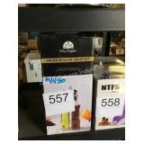 2 CTN GLASS CRUET SETS