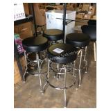 1 LOT 4 BAR STOOLS