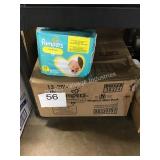 1 CTN PAMPERS NEWBORN DIAPERS