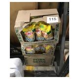 3 CTN PORK SKINS EXP 09/20