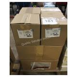 1 LOT THREADED GLASS REFRACTORS