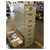 1 LOT FILE CABINET (KEY IN OFFICE)