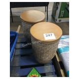 1 LOT 2 PLANT STANDS