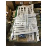1 LOT WHITE WOOD ROCKER