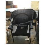 1 LOT RETAN LOVE SEAT AND CHAIR