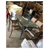 1 LOT 7PC PATIO TABLE AND CHAIR SET