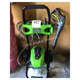 1 LOT GREEN WORKS 1800PSI PRESSURE WASHER