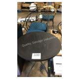 1 LOT 3PC TABLE AND CHAIR SET