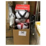 1 LOT 4 SOCCER BALLS