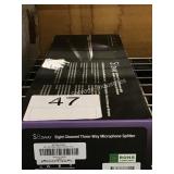 1 CTN 3 WAY MICROPHONE SPLITTER