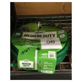 1 LOT 50FT MEDIUM DUTY GARDEN HOSE