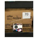 2 CTN KOTEX PADS