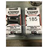 1 LOT 2 STEREO INSTALL KITS