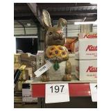 1 LOT BUNNY STATUE