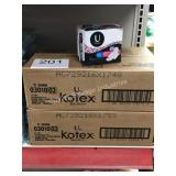 2 CTN KOTEX PADS