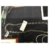 1 LOT STAINLESS STEEL 24"  CHAIN (DISPLAY)