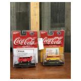 1 LOT 2 COCA COLA DIE CAST CARS (DISPLAY)