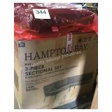 1 CTN 3PC PATIO SECTIONAL SET