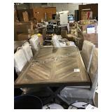 1 LOT 7PC PATIO TABLE & CHAIR SET