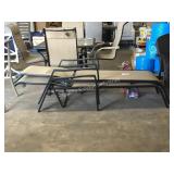 1 LOT 2 PATIO LOUNGE CHAIRS