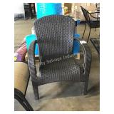 1 LOT 2 PATIO CHAIRS