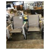 1 LOT 2 PATIO CHAIRS