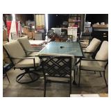 1 LOT 7PC PATIO TABLE & CHAIR SET