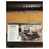 1 CTN CUISINART 13PC COOKWARE SET