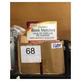 1 CTN BOOK MATCHES