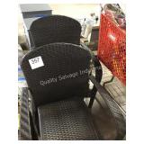 1 LOT 2 PATIO CHAIRS