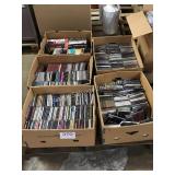1 SKID ASSORTED CDS AND MOVIES