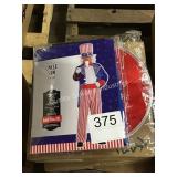 2 CTNS UNCLE SAM 2XL ADULT COSTUMES
