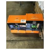 2 CTNS ANIMATED WITCH & MONSTER DECORATIONS