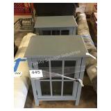 1 LOT 2 END TABLES