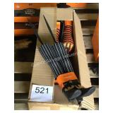 2 CTNS WITCH FEET YARD STAKES