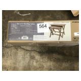 1 CTN 2 NESTING TABLES