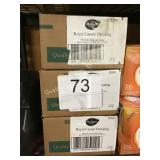 3 CTN ROYAL CEASAR DRESSING EXP 07/20