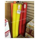 1 LOT (12) POOL NOODLES