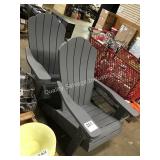 1 LOT (2) LAWN CHAIRS