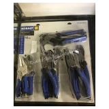 1 LOT 10PC PLIER & WRENCH SET (DISPLAY)
