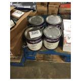 1 LOT (4) 1 GALLON EXTERIOR PAINT