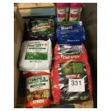 1 LOT ASST PLANT FOOD & GRASS SEED