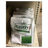 1 LOT (4) BAGS GRASS SEED
