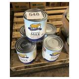 1 LOT EVAPORATED MILK
