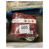 1 CTN MEDIUM POLY GLOVES