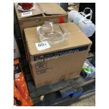 1 CTN PLASTIC CONTAINERS W/ LIDS