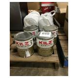 1 LOT (4) 1 GALLON KILZ 3 PRIMER