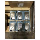 1 LOT (6) DOOR CHIMES